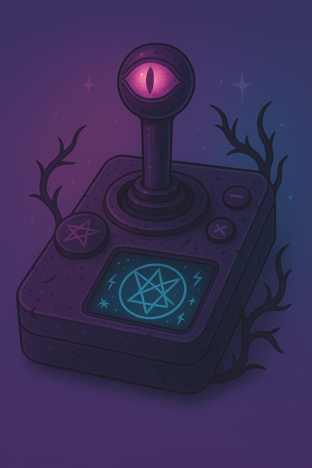 Background signal artifact – hexed interface screen from The Endless Chronicles